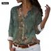 Verve 2025 Fashion Women's Printed Loose Urban Girl Long Sleeve Shirt Digital Top_ecoleips.com