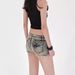 2025s American Style Spicy Girl Low Waist Denim Ultra Shorts Women 2025 Summer New Tight Bodycon Hot Vintage Straight Pants_ecoleips.com
