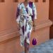 2025 Spring Women's Elegant Casual V-neck Long Sleeve Slit Two-piece Fashion Set_ecoleips.com