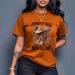 Women's Plus Size Summer T-Shirt Round Neck Drop Shoulder Comfortable Casual Top With Letter Print For Plus Size Women_ecoleips.com
