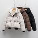 New 90 Down Jacket Women's Simple Thickened Winter Short Duck Down New Down Jacket_ecoleips.com