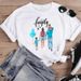 Summer European And American Cross-border Foreign Trade Wholesale T-shirts, Round-neck Casual Plus-size Loose_ecoleips.com
