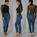Women’s Clothing Autumn And Winter Denim Supply High Waist Elastic Slim Fit Skinny Pants_ecoleips.com