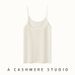 Thin Solid Color Women's Cashmere Knitted Camisole Slim Fit Versatile Soft Skin-Friendly Sleeveless Inner Wear Double_ecoleips.com