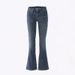 YC&American Retro Low-waist Sexy Stretch Slim-fit Versatile Flared Jeans For Women In Early Autumn & Extra-long Pants_ecoleips.com