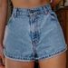 Women's Clothing Shorts Embroidery All Match Denim Shorts Casual_ecoleips.com