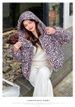K New Leopard-print Fashion Cotton Coat For Women, Thickened Short Version With Stand-up Collar Jacket._ecoleips.com
