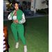 Women's Hooded Sweatshirt Zipper Long Tracksuit Set Autumn Winter New Style Clothing For Women_ecoleips.com