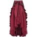 2025 New Female Gothic Large Irregular Umbilical Half Length Dance Skirt_ecoleips.com