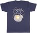 Women's T-Shirts Easily Distracted By Cats And Crochet Funny Mens T-Shirt Tee Gift Top_ecoleips.com