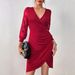 New Women's Slim Fit Lace Dress Sexy Long Sleeve European And American Style Fashion_ecoleips.com