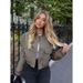 Women's Clothing Oversized Stand-Collar Jacket With Pockets – Streetwear Unisex Coat (S-XXXL, 11 Colors & Prints)_ecoleips.com