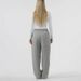 Women's Clothing Two Piece Double Waist Sweatpants Trendy Loose Hip Hop Wide Leg Sports Casual Trousers_ecoleips.com