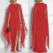 Women's Clothing Chiffon Splicing Dress Elegant Queen Style Dress_ecoleips.com