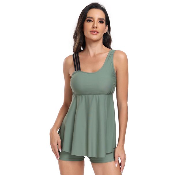Women's Clothing Swimsuit Women's Ladies' Swimsuit Skirt Boxer Shorts Spot_ecoleips.com
