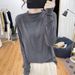 Double-Sided De-Rong Fabric Underlayer, Perfect For Wearing With Long-Sleeved, Semi-High-Necked Base Shirts A Stylish_ecoleips.com