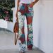 Women's Clothing New Style Popular Large Size Printed Denim Thin Jeans For Women_ecoleips.com