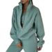 European And American Women's Clothing Two-Piece Set Sweatshirt Fleece Sports Street Casual Fashion_ecoleips.com