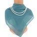 Muslim Accessories"Elegant Diamond-Embellished Chiffon Square Scarf – Lightweight & Versatile Headscarf For Women"_ecoleips.com