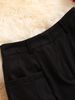 Black Shirring Wide Leg Pants Women High Waist Casual Loose Trousers Streetwear Korean Retro Office Basic Y2K Lady Fashion_ecoleips.com