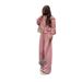 Korean Style Women's Early Spring Two Piece Set Long Sleeved Hooded Sweatshirt Jacket High Waisted Straight Leg Casual Pants_ecoleips.com