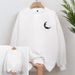 FW25 Matching Couple Cotton Crew Neck Sweatshirt - His & Hers_ecoleips.com