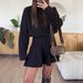Women's Casual Sportswear Set Stand Collar Two Piece Autumn Winter Style_ecoleips.com