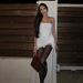 Women's Sleeveless Strapless Dress Solid Color Slim Fit Sexy Short Dress With Ribbon Style Summer_ecoleips.com