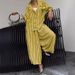 Women's Floral Stripe Blazer Set - Casual & Chic Office Wear For Autumn Commute Relaxed Fit Blazer_ecoleips.com