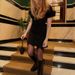 Ladies Stand Collar High Waist Slim Fit Mini Dress Chic Summer Holiday Party Dress Feather Patchwork Short Sleeved Banquet Dress_ecoleips.com