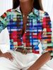 Women's Clothing New Casual Fashion Trend High Quality Women's Long Sleeved Village Shirt_ecoleips.com