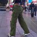 Aria Basics 2025 European And American Women's Work Pants, Vintage Loose Denim Overalls With Multiple Pockets, Street Style Wide-leg_ecoleips.com