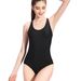 Women's Clothing Training Boxer One Piece Sports Style Large Size_ecoleips.com