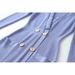 Women's Clothing Hepburn style dress retro style twist heavy three dimensional decorative knitted skirt waist spring and autumn_ecoleips.com