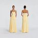 Women's Elegant Solid Color Sleeveless Dress Spring Summer New Waist Cinching Suspender Dress_ecoleips.com