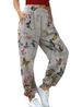 Oversized Printed Jogger Pants – High Waist Drawstring Sweatpants With Artistic Patterns (6 Designs, 6 Sizes)_ecoleips.com
