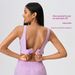 New U Neck High Strength Shockproof And Fixed Sports Bra For Women, Breathable, Beautiful Back, Fitness Yoga Bra D25066_ecoleips.com