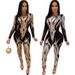Sparkling Sequin Mesh Jumpsuit – Sexy Long-Sleeve See-Through Romper For Women_ecoleips.com