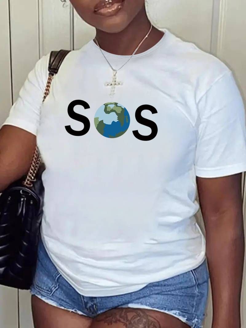 European And N Summer Leisure Breathable T-shirt_ecoleips.com