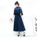 Black evening dress for women new summer banquet elegant temperament celebrity slim dress mid-length evening dress no necklace included_ecoleips.com