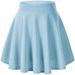 K Wave Point Big Swing Half Body Skirt Wave Point A Mini Skirt_ecoleips.com