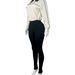 Women's Drawstring Waist Nylon Top Yoga Pants Two Piece Suit HR25081 European American Fashion Sports Leisure Clothing_ecoleips.com