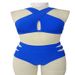 Women's Clothing Nylon Double Sided Cross Bikini Swimsuit Multi Color Spot_ecoleips.com