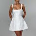 Women's Bodycon Dress Slim Fit Square Neck Bow Elegant Sexy New Spring Clothing_ecoleips.com