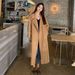 Women's Oversized Wool Coat With Princess Sleeves – Elegant Longline Winter Coat In Red, Beige, Camel, Grey & Black (S-3XL)_ecoleips.com
