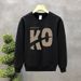 FW25 Matching Couple Cotton Crew Neck Sweatshirt - His & Hers_ecoleips.com