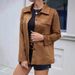 Europe, America 2025 Cross-border Women's Clothing Autumn And Winter New Products Casual Fashion Versatile Suede Cardigan Slim Jacket Jacket Women_ecoleips.com