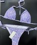 2026 Women's Swimsuit Fashion Silk Star Same Style Seaside Beach Print High Waist Strap Bikini_ecoleips.com