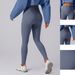 High-Waisted Quick-Drying Yoga Pants for Women Butt Lifting Tight Fit Sports Fitness Running Outerwear_ecoleips.com