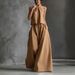 Summer Two Piece Set For Women Loose Sleeveless Top And High-Waisted Wide Leg Pants_ecoleips.com